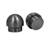 photo showing one end tube cap top and one bottom