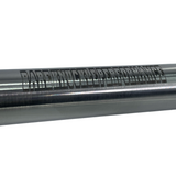 close up of bare knuckle performance laser engraved on axle