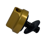 Gold Bare Knuckle Performance Harley Seat Screw